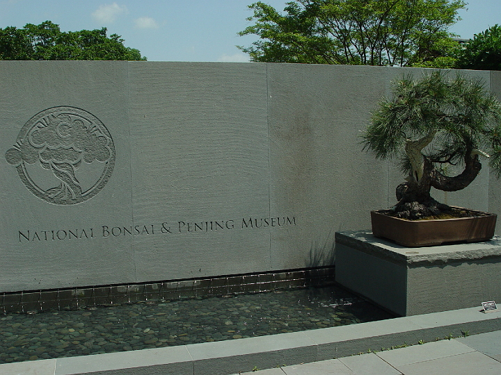 DSC01929.jpg - National Arboretum: entrance to the bonsai tree garden