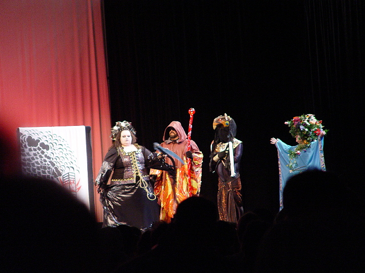 DSC02214.jpg - Part of Death's Defeat, a stirring presentation that won Best Props in its class